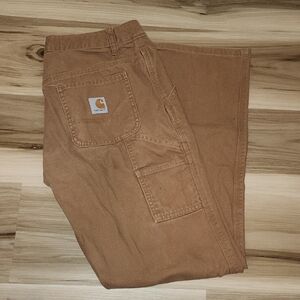 Carhartt Men’s Tan Cargo Carpenter Pants